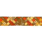 Hermes Ribbon Twilly Orange Cleaned Scarf — view 9