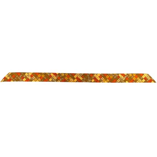 Hermes Ribbon Twilly Orange Cleaned Scarf — view 2