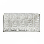 Fendi Wallet Silver Fflogo Leather — view 2