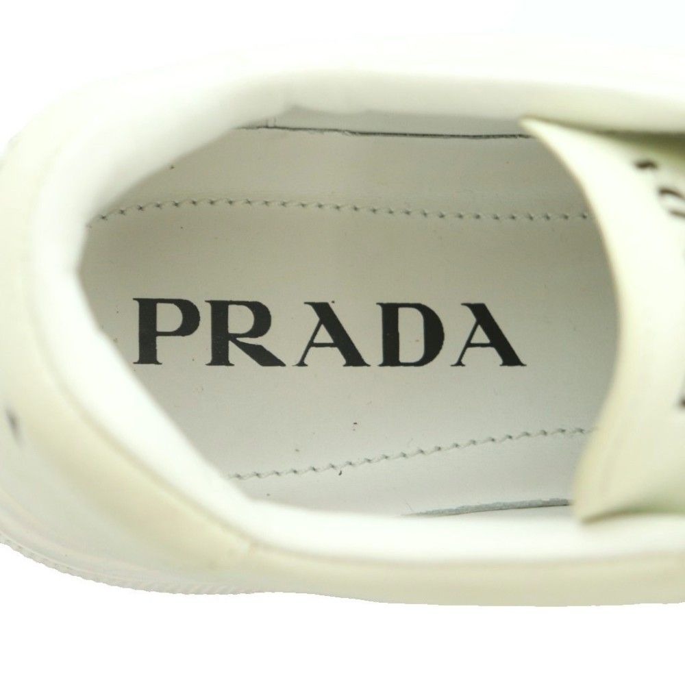 Prada Sneakers Shoes Thick Sole 36.5 White — view 7