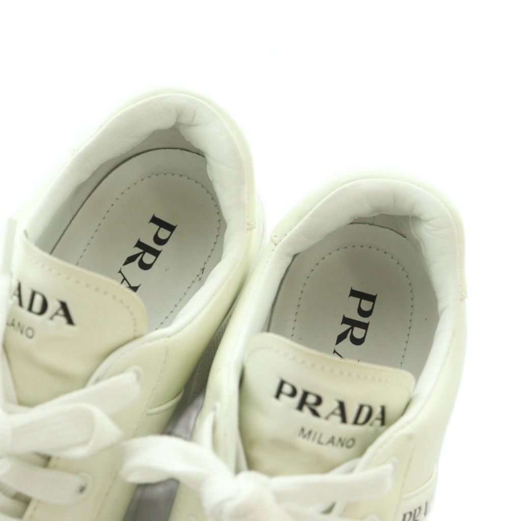 Prada Sneakers Shoes Thick Sole 36.5 White — view 4