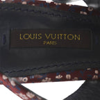 Louis Vuitton Sandals Pin Heel Floral Pattern Ribbon Motif Strap 34 — view 6