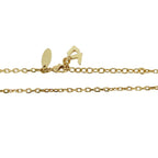 Louis Vuitton Necklace Metal Rhinestone Pendentif Love Letters Gold Silver — view 4