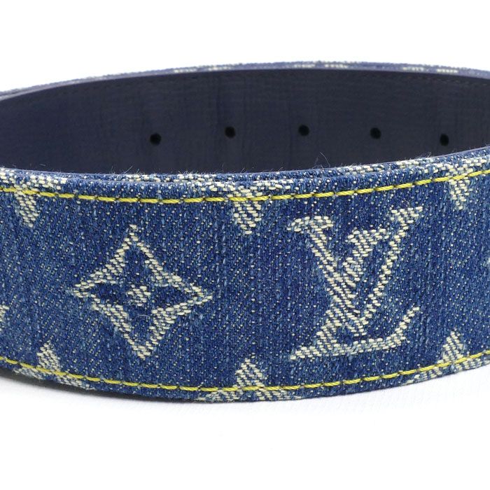 Louis Vuitton Ceinture Lvheart Belt Blue — view 3