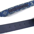 Louis Vuitton Ceinture Lvheart Belt Blue — view 4