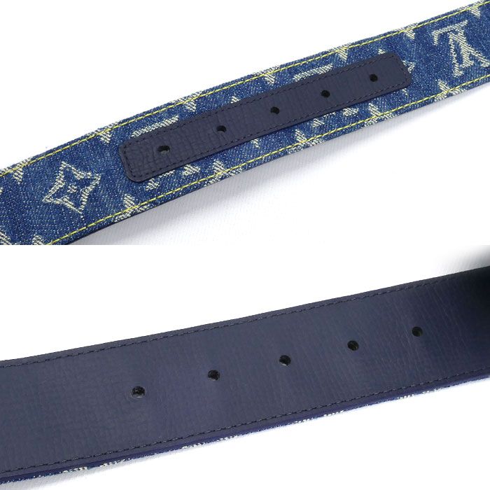 Louis Vuitton Ceinture Lvheart Belt Blue — view 4