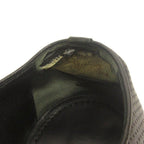 Louis Vuitton Business Shoes Lace Up Perforated Leather Black 8.5 — view 6