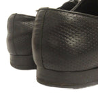 Louis Vuitton Business Shoes Lace Up Perforated Leather Black 8.5 — view 8