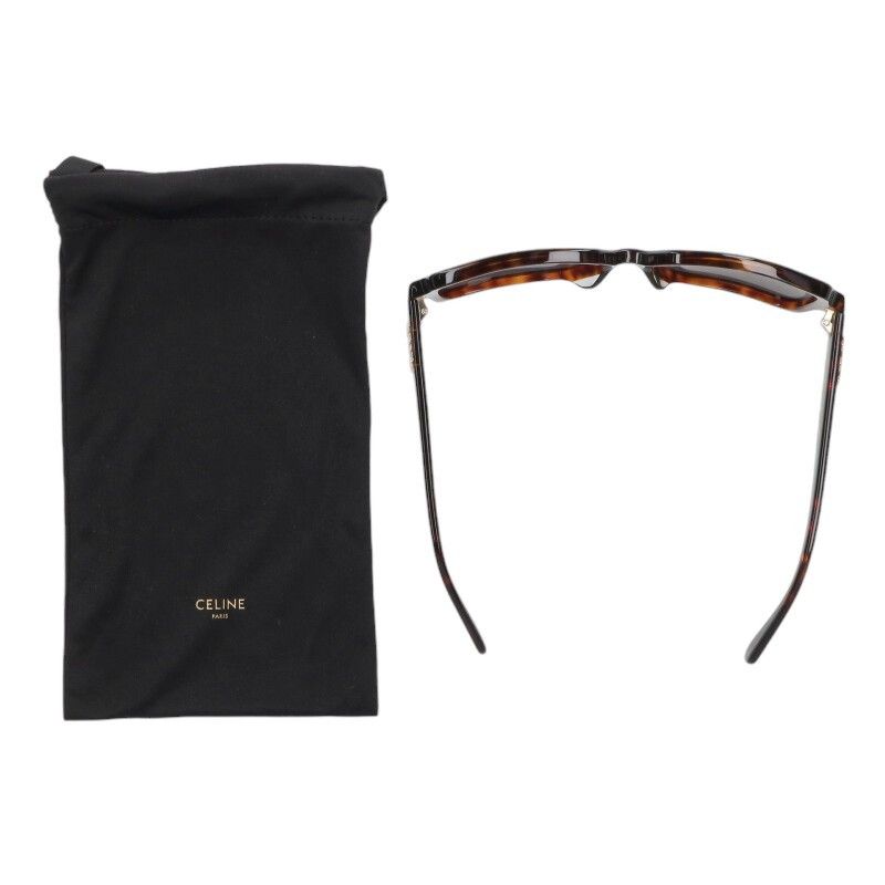 Celine Triomphe Temple Sunglasses Eyewear — view 3