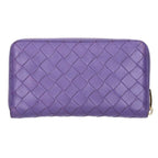 Bottega Veneta Intrecciato Leather Round Zip Wallet — view 2