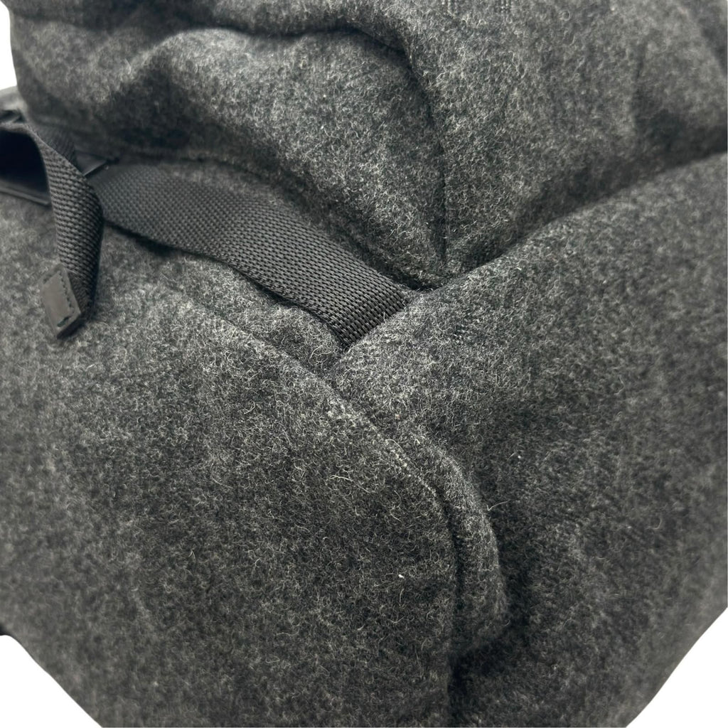 Prada Backpack Wool Gray — view 7