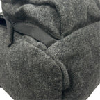 Prada Backpack Wool Gray — view 7
