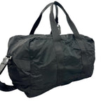 Prada Triangle Logo Boston Bag Nylon Black — view 3