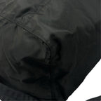 Prada Triangle Logo Boston Bag Nylon Black — view 7