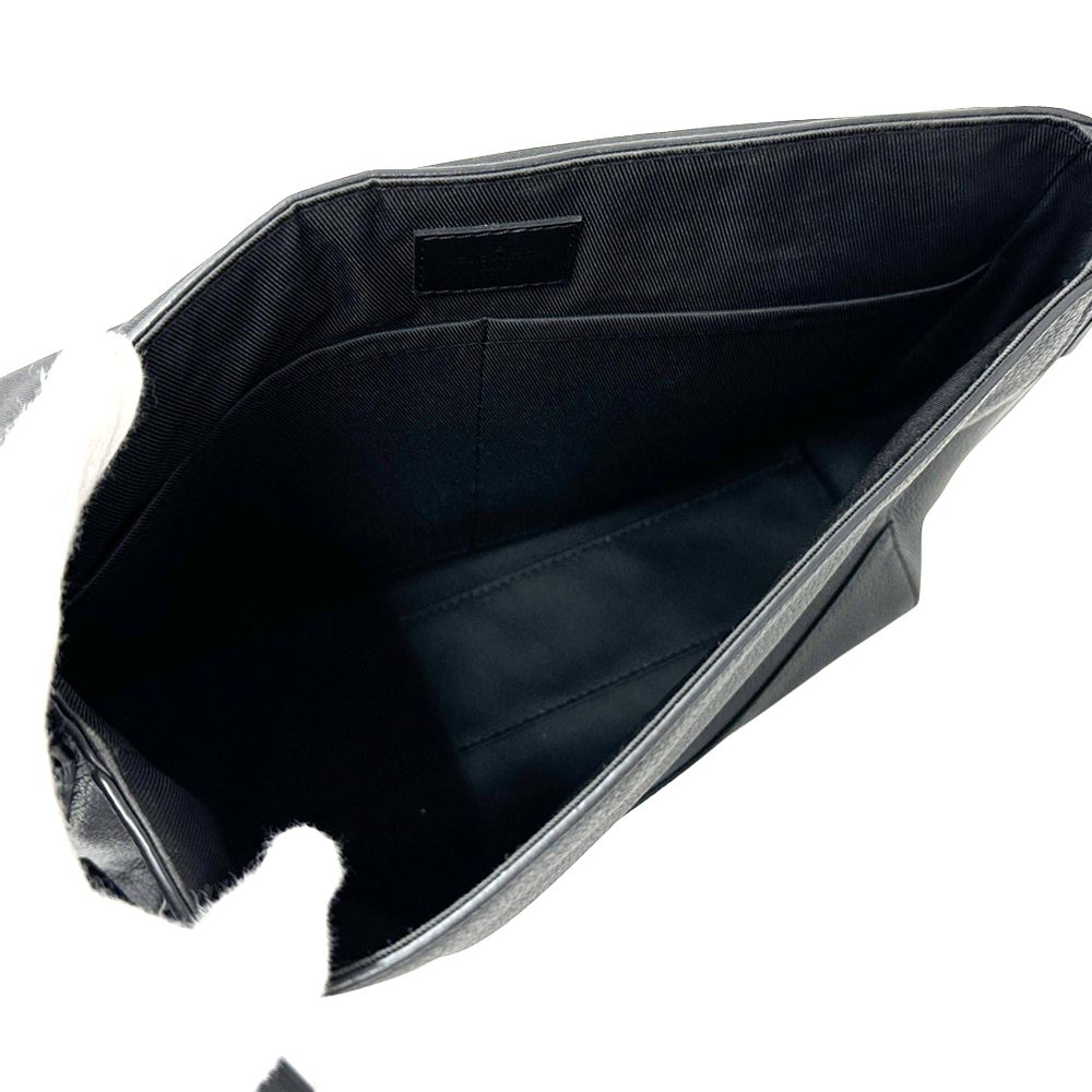 Louis Vuitton LV Aerogram Shoulder Bag Take Off Messenger Noir Black — view 5