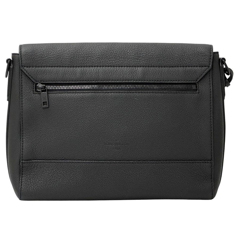 Louis Vuitton LV Aerogram Shoulder Bag Take Off Messenger Noir Black — view 2
