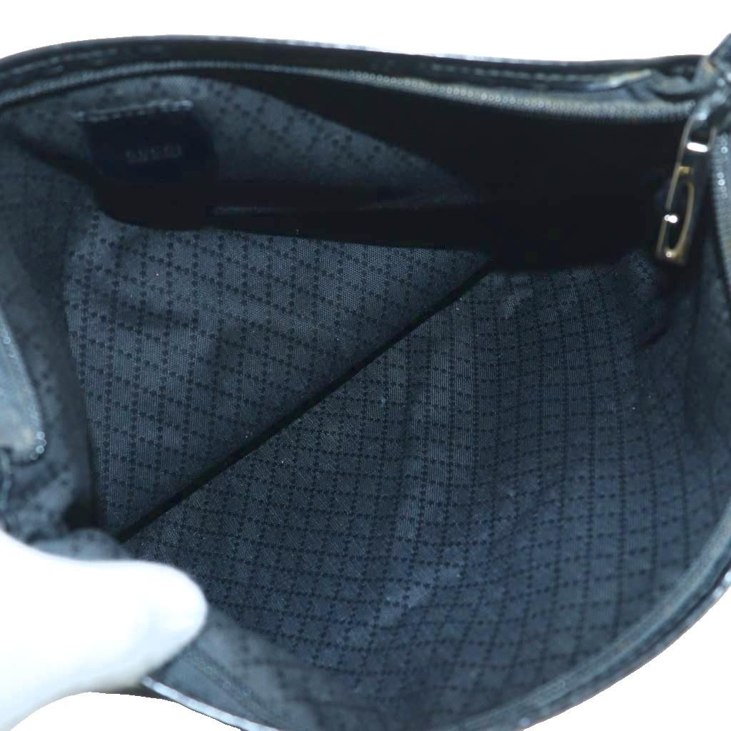 Gucci Clutch Second Pouch Nylon Black SS — view 5