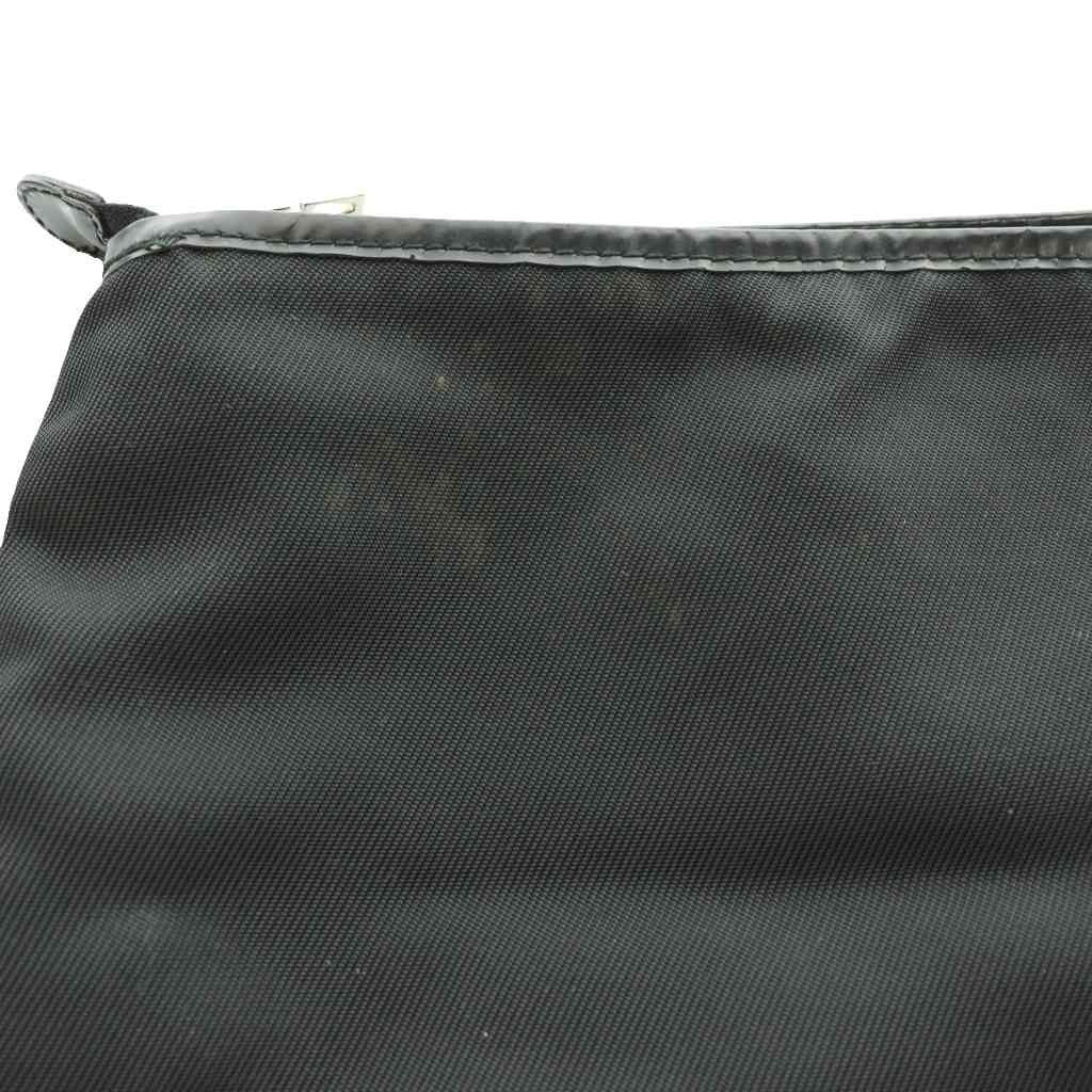 Gucci Clutch Second Pouch Nylon Black SS — view 8