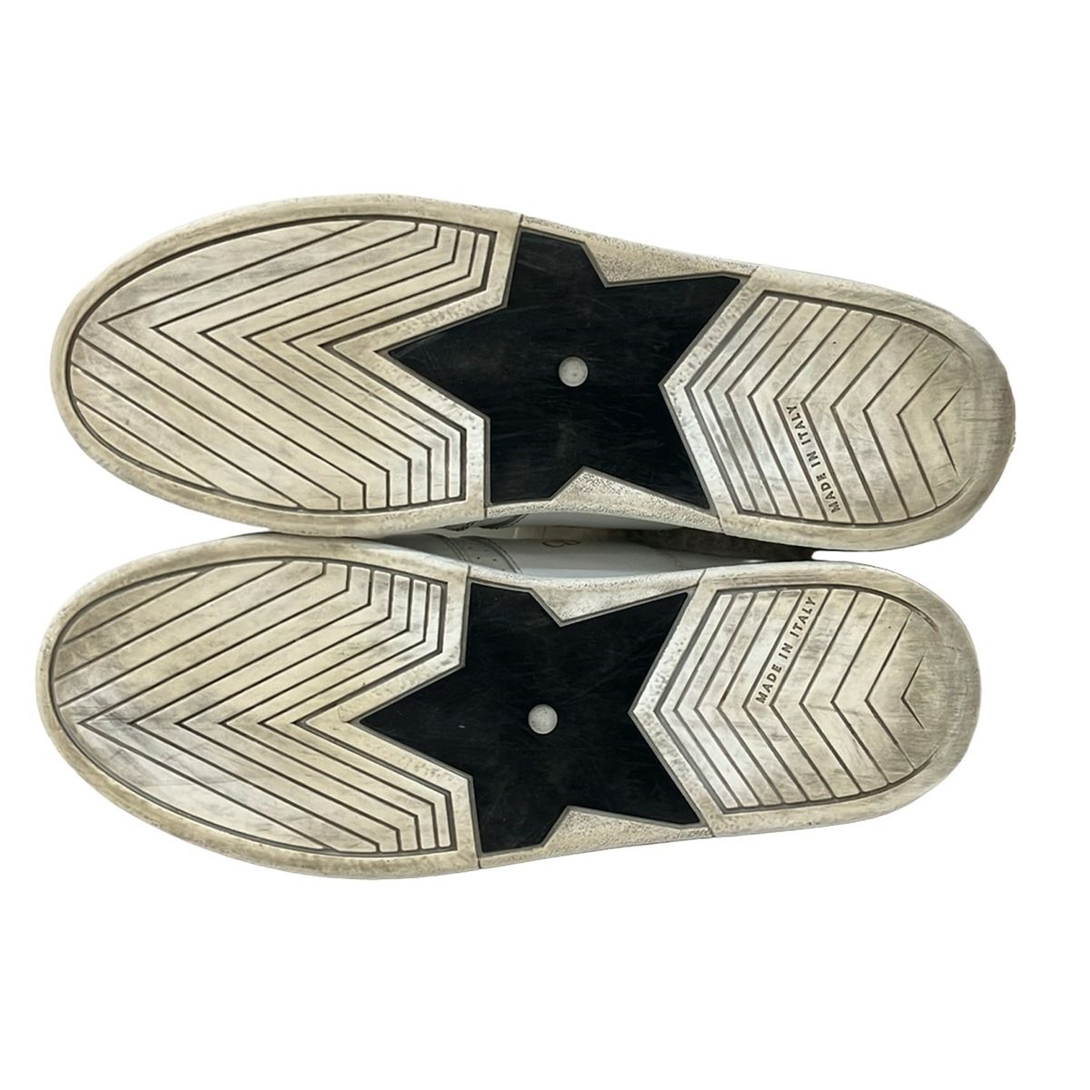 Dior Sneakers 37 White Light Gray Leather Lambskin — view 4
