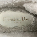 Dior Sneakers 37 White Light Gray Leather Lambskin — view 5