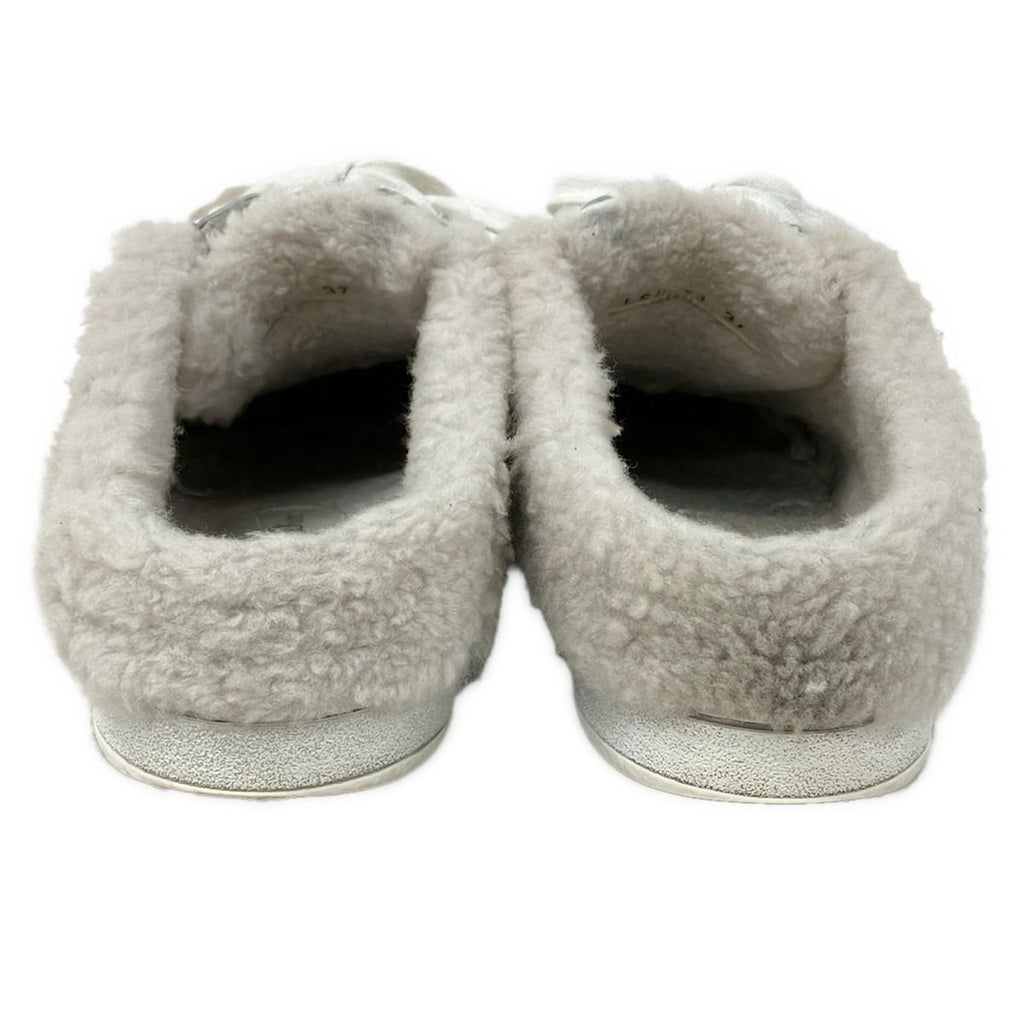 Dior Sneakers 37 White Light Gray Leather Lambskin — view 3