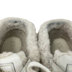 Dior Sneakers 37 White Light Gray Leather Lambskin — view 8