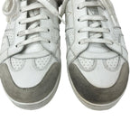 Dior Sneakers 37 White Light Gray Leather Lambskin — view 9