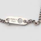 Louis Vuitton Collier Charm for Gentlemen Silver Lvlogo Paris Necklace — view 5