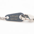 Louis Vuitton Collier Charm for Gentlemen Silver Lvlogo Paris Necklace — view 6