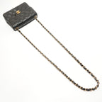 Chanel Shoulder Bag Caviar Leather Mini Quilted — view 8
