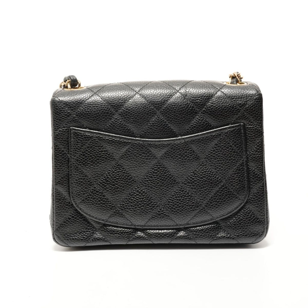 Chanel Shoulder Bag Caviar Leather Mini Quilted — view 2