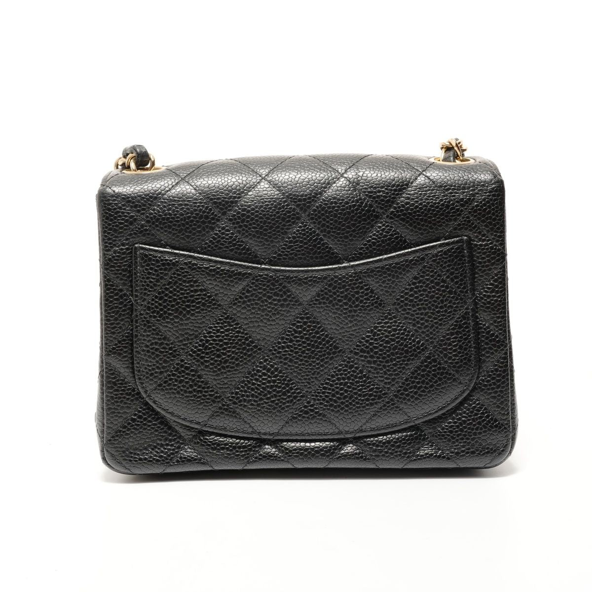 Chanel Shoulder Bag Caviar Leather Mini Quilted — view 2