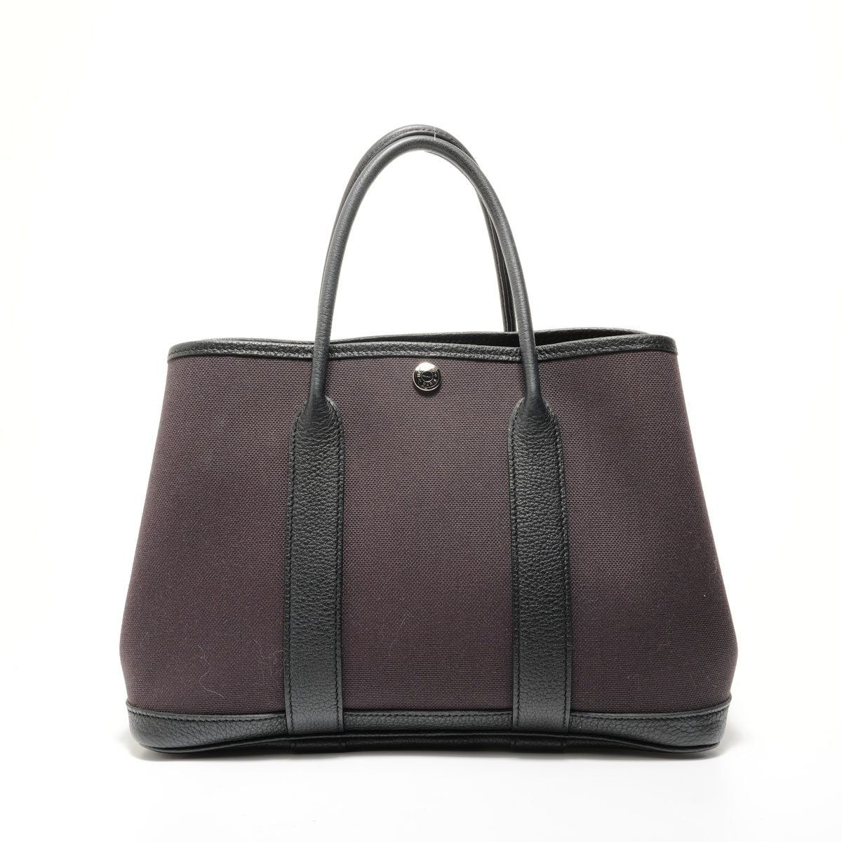 Hermes Handbag Garden Party TPM Toile Ash Negonda — view 2