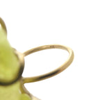 Dior Monkey M Metal Plastic Yellow Ring