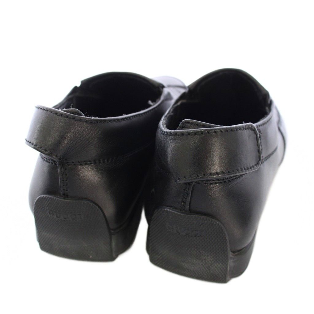 Gucci Slip on Shoes Leather 35.5 Black TK — view 7