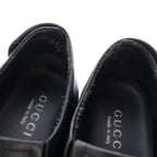 Gucci Slip on Shoes Leather 35.5 Black TK — view 5