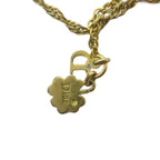 Dior Necklace Pendant Logo Heart Gold — view 6