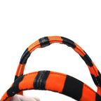Prada Canapa Border Canvas Tote Red Black — view 9