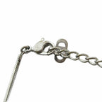 Dior Trotter Necklace Pendant Logo Silver — view 5