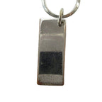 Dior Trotter Necklace Pendant Logo Silver — view 2