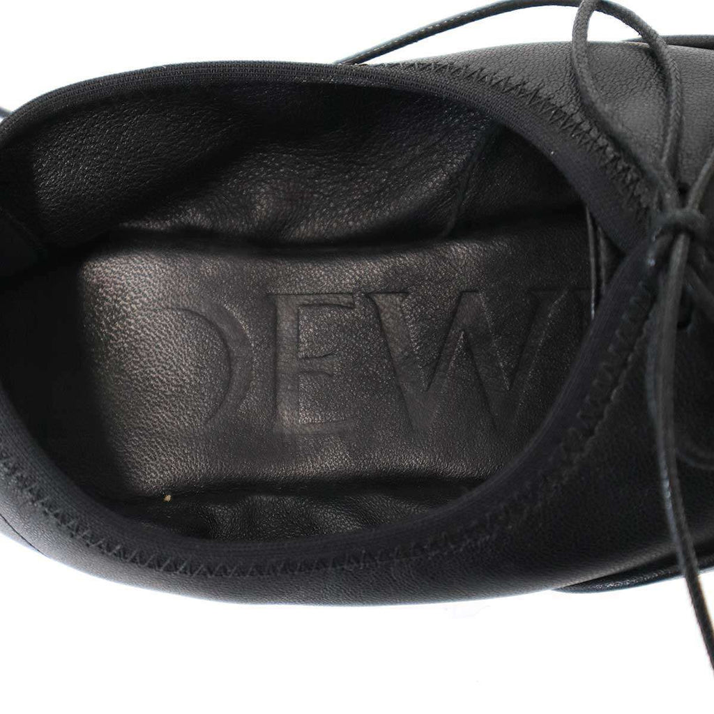 Loewe Soft Derby Leather Shoes Black 35 — view 5