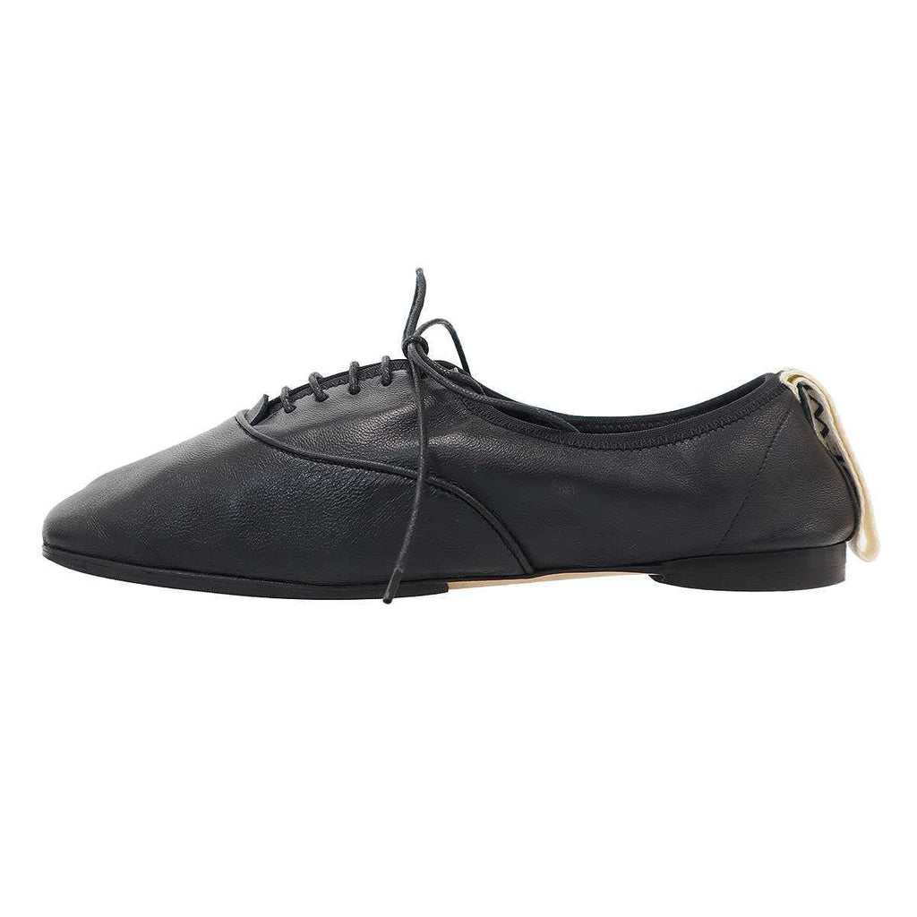 Loewe Soft Derby Leather Shoes Black 35 — view 2