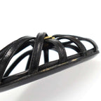 Celine Triomphe Charm Leather Sandals Black 36 — view 7