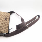 Gucci GG Canvas Shoulder Bag Brown — view 5