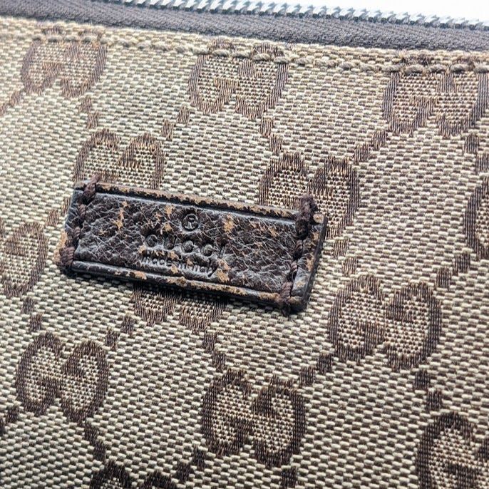 Gucci GG Canvas Shoulder Bag Brown — view 7