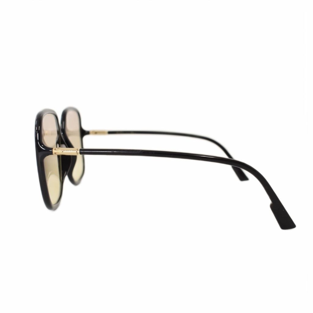 Dior Sunglasses Square Frame Eyewear Black — view 3