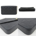 Louis Vuitton Shoulder Bag Pochette Felicity Monogram Empreinte Noir Gold — view 3