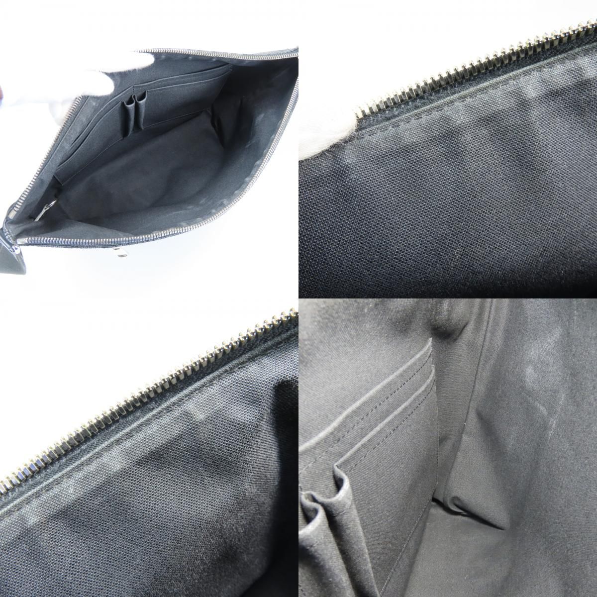 Louis Vuitton Shoulder Bag Mick MM Damier Graphite Black Dark Gray Crossbody — view 8
