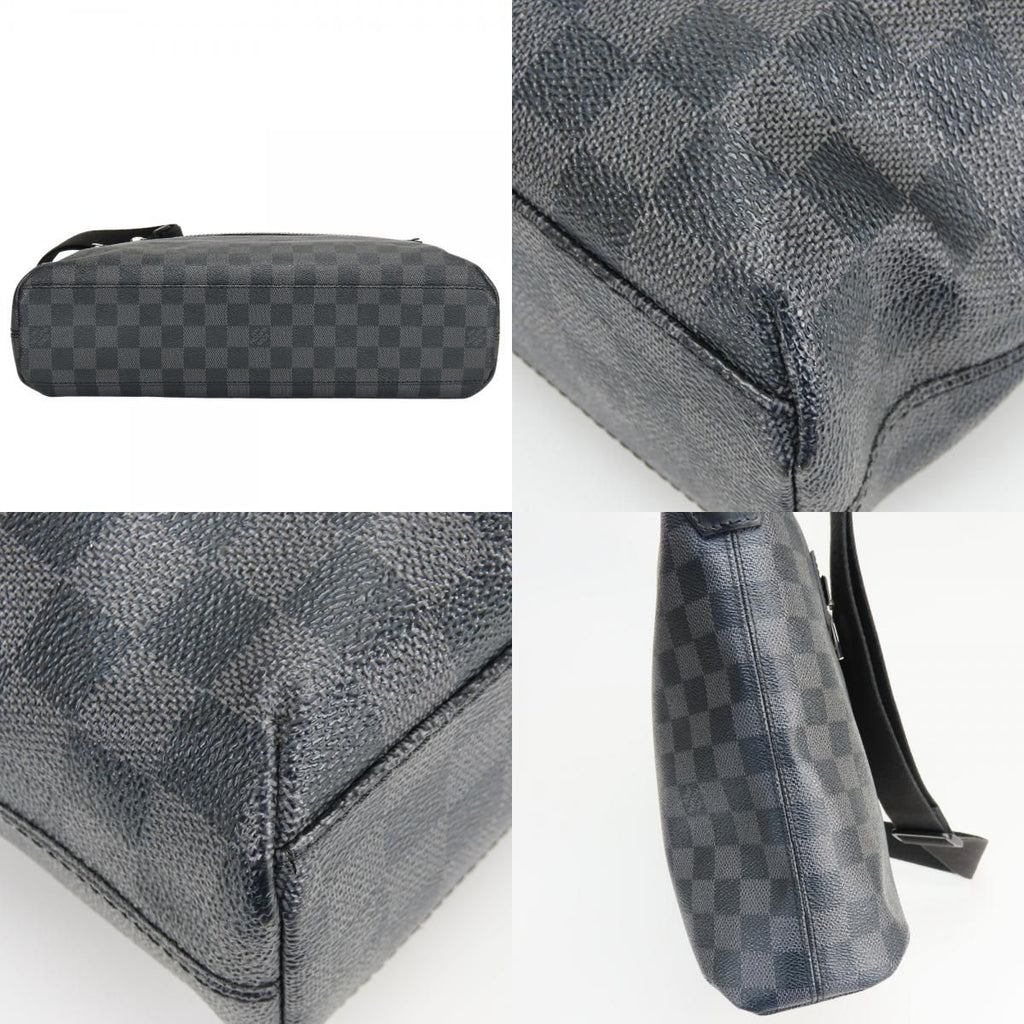 Louis Vuitton Shoulder Bag Mick MM Damier Graphite Black Dark Gray Crossbody — view 4