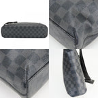 Louis Vuitton Shoulder Bag Mick MM Damier Graphite Black Dark Gray Crossbody — view 4